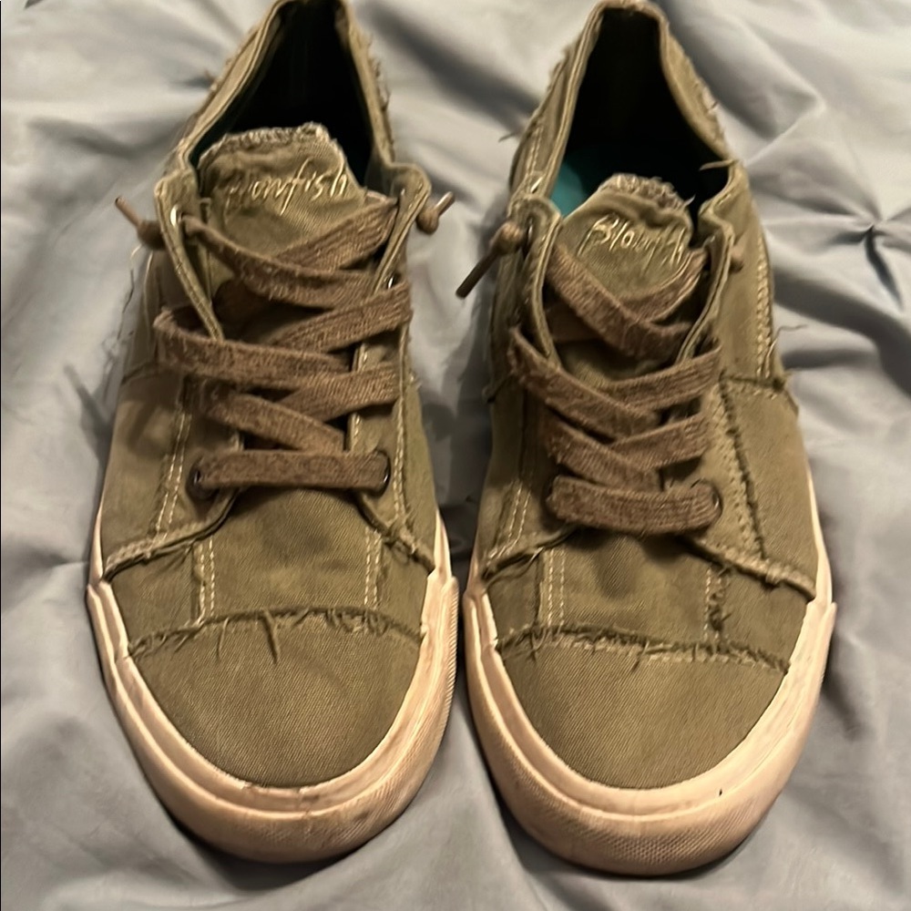 Blowfish-Camo Green Women’s Shoes